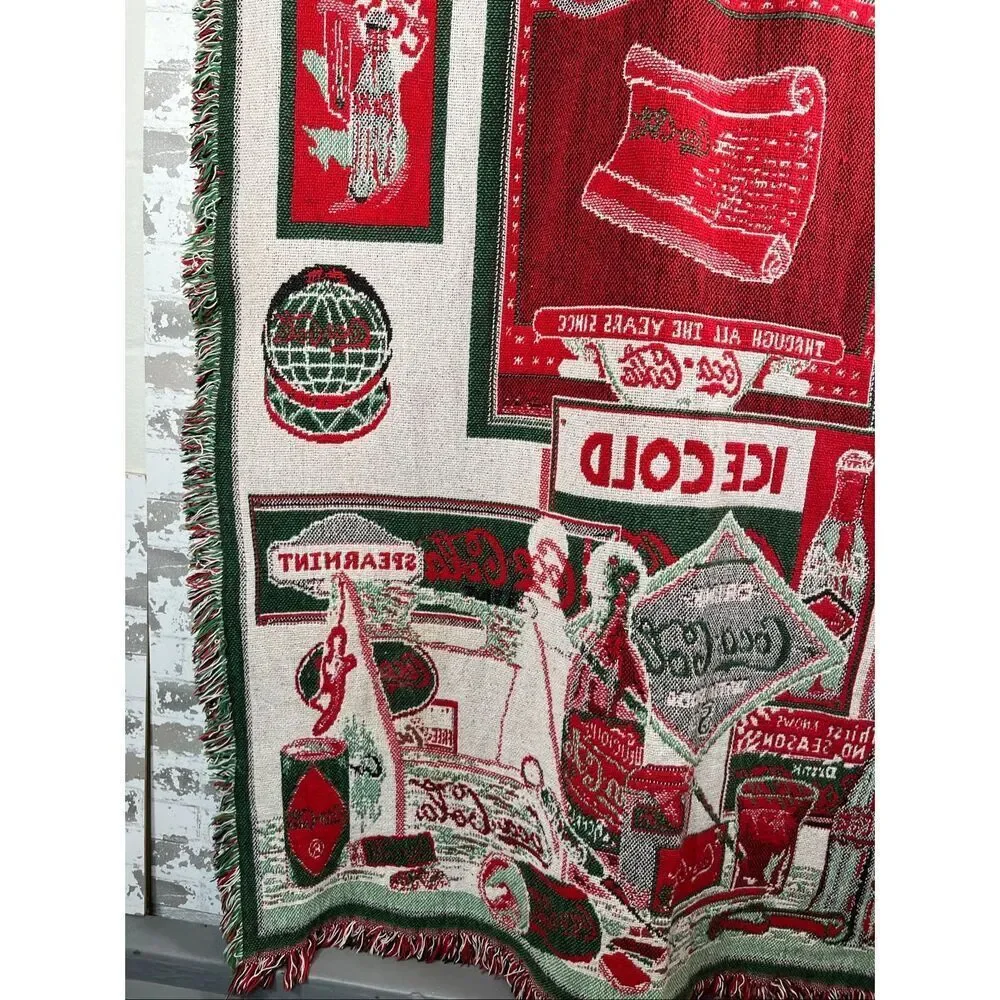 Coca Cola | throw blanket vintage
